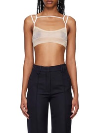 Brassière Sognu plissée - Beige