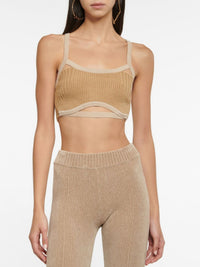 Brassière Bellinu en laine mélangée - Light Brown