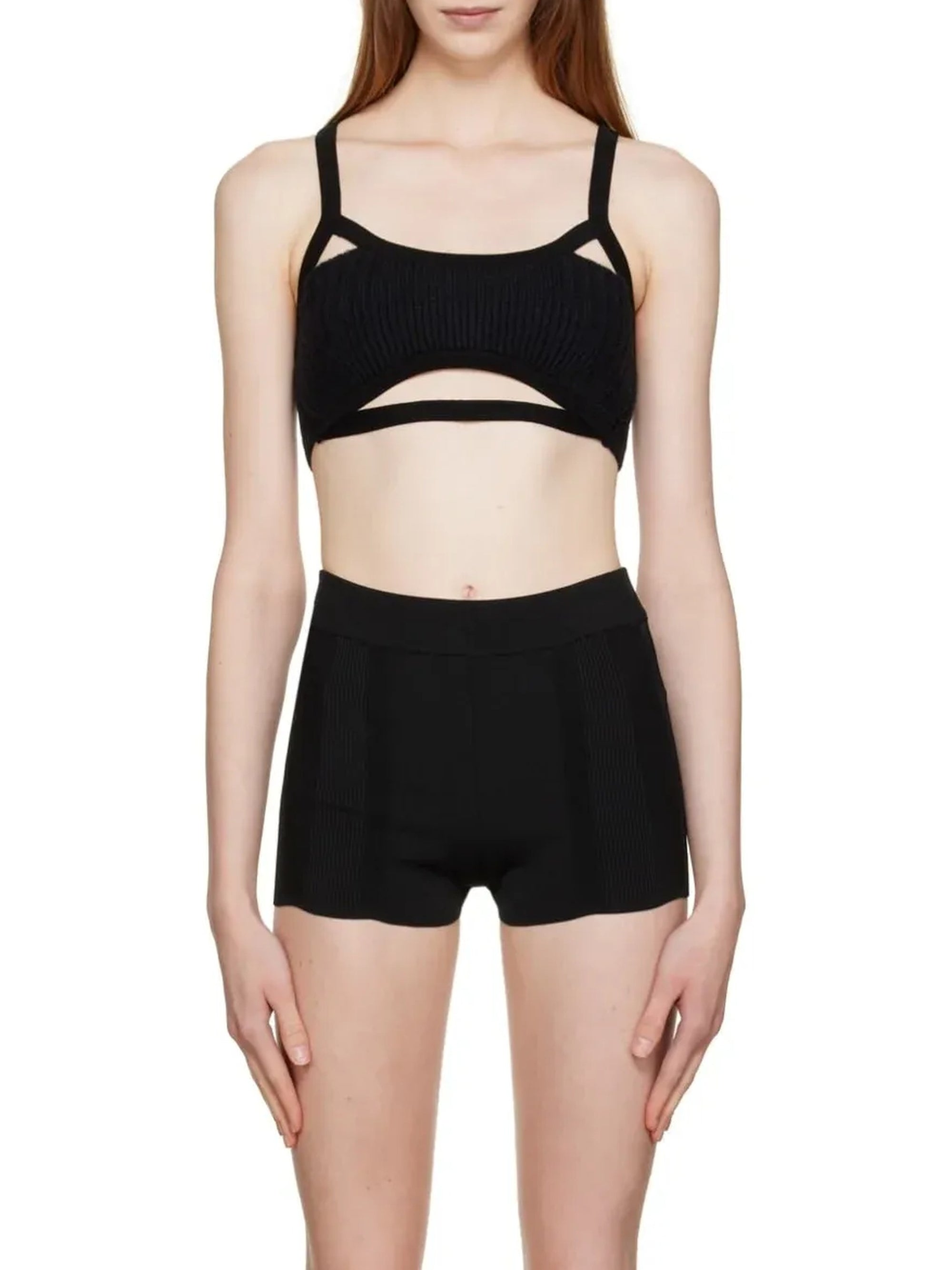 Bandeau Bellinu en laine mélangée - Dark Brown