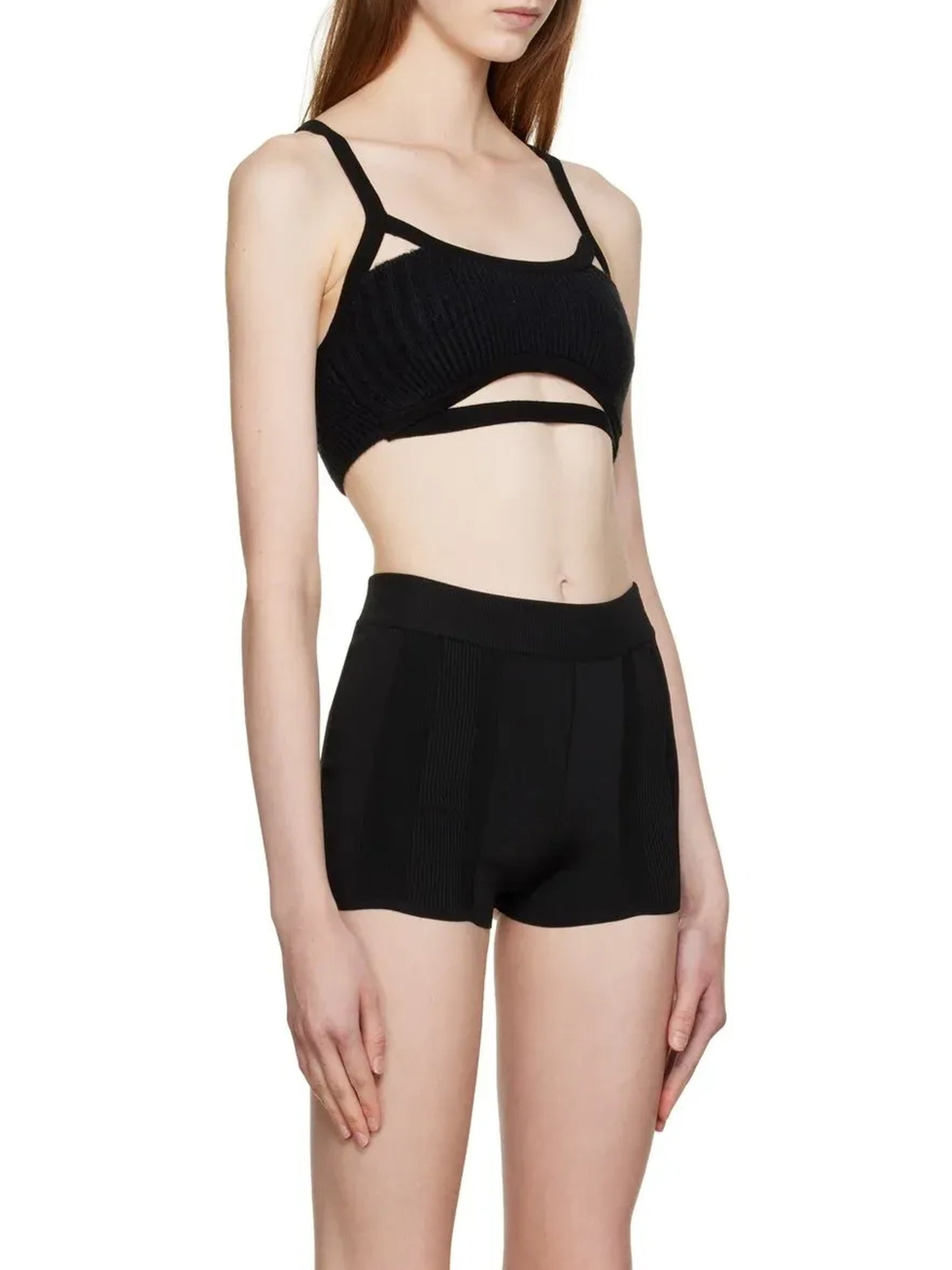 Bandeau Bellinu en laine mélangée - Dark Brown