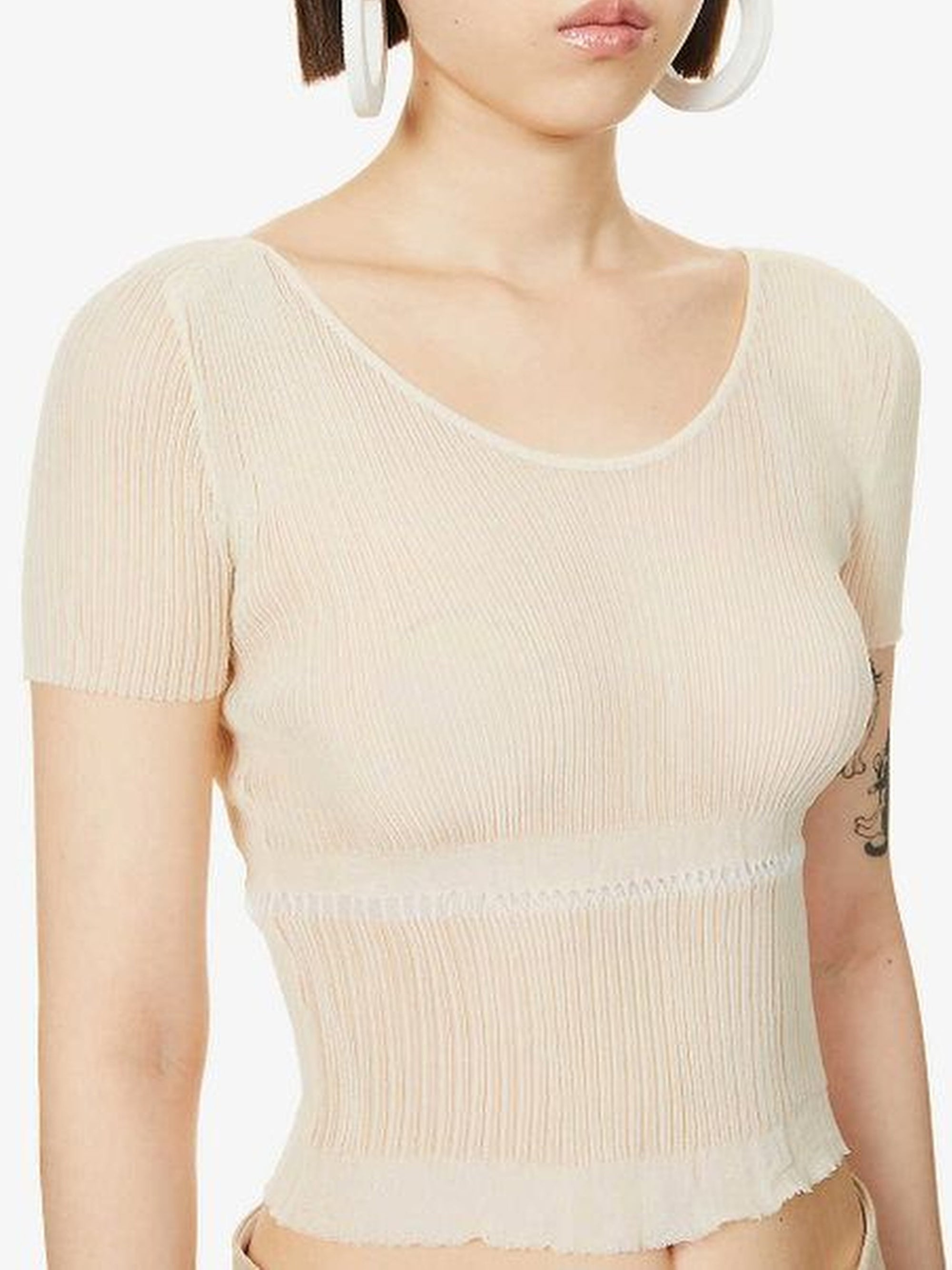 The Sognu Knit Top - Navy
