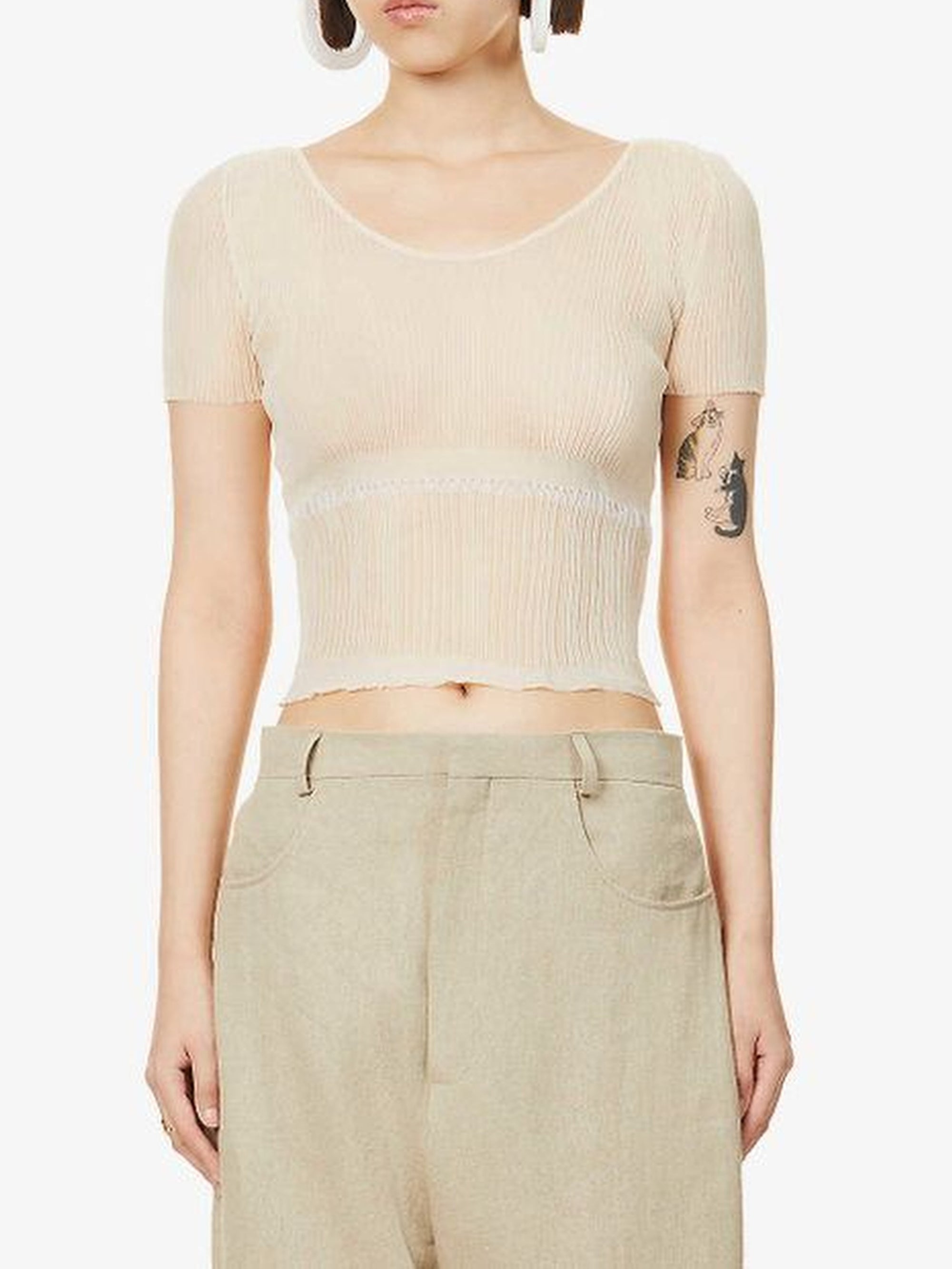 The Sognu Knit Top - Navy