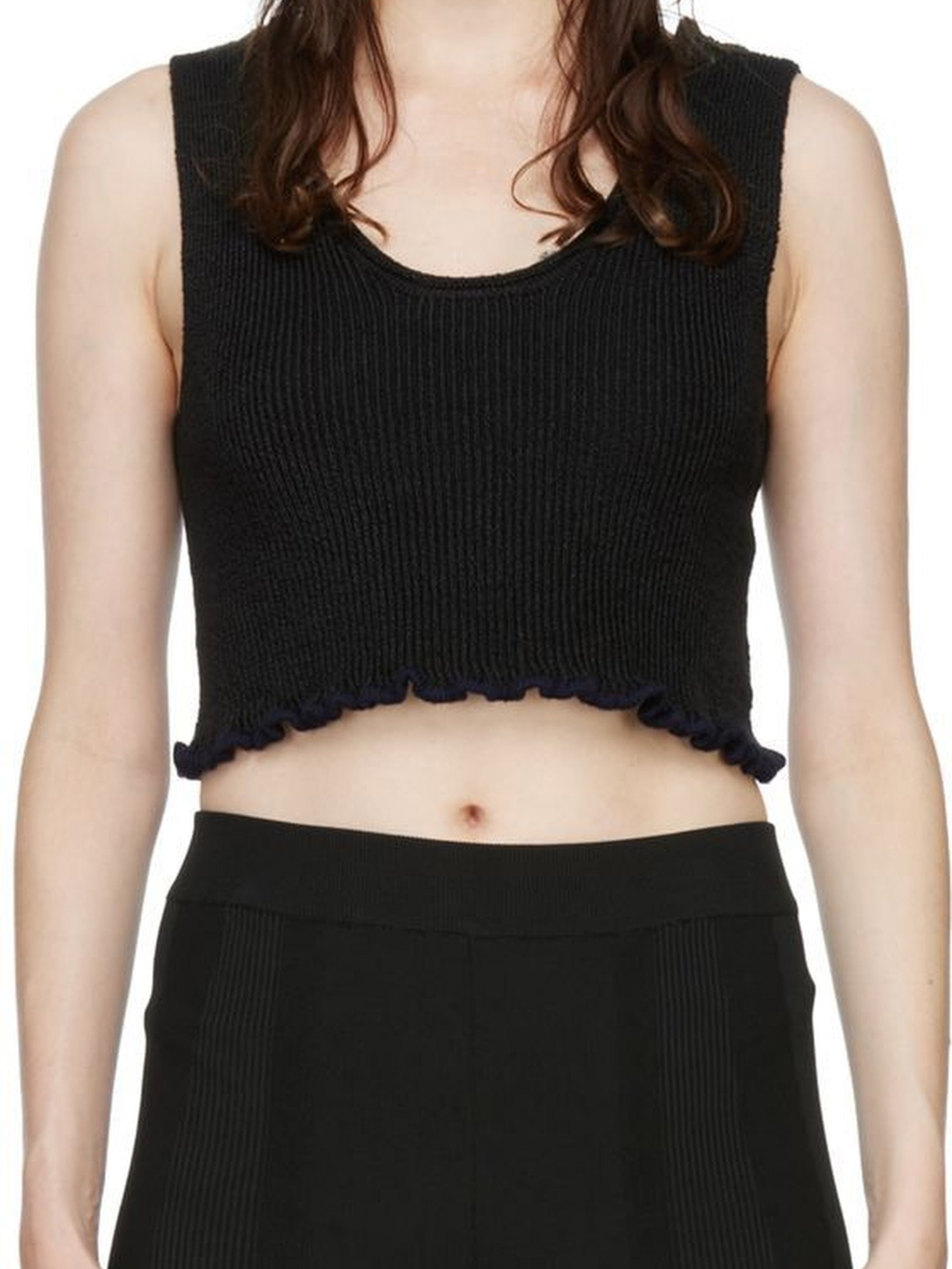 Bandeau Santon en lin - Black