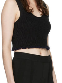Bandeau Santon en lin - Black
