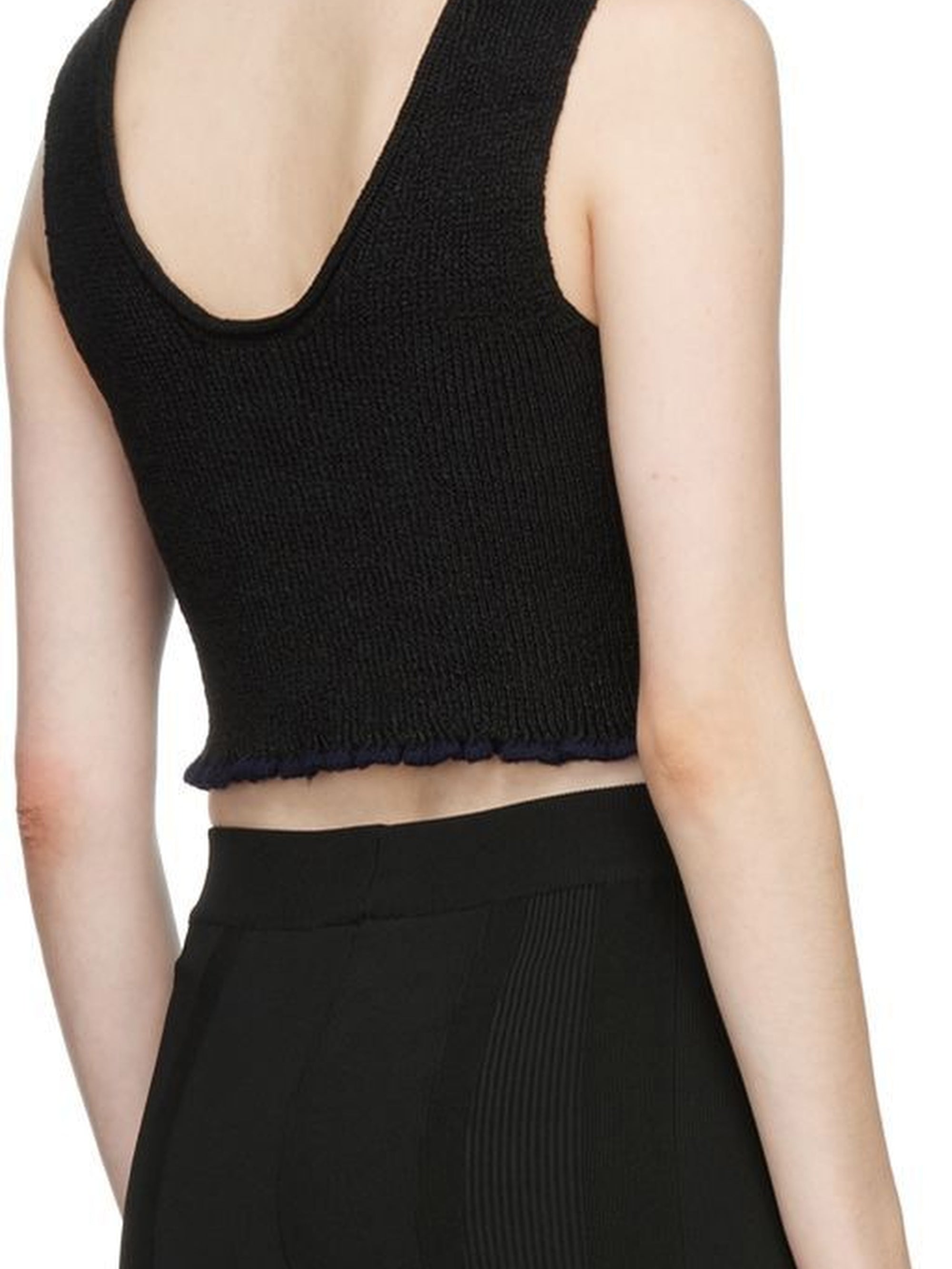 Bandeau Santon en lin - Black