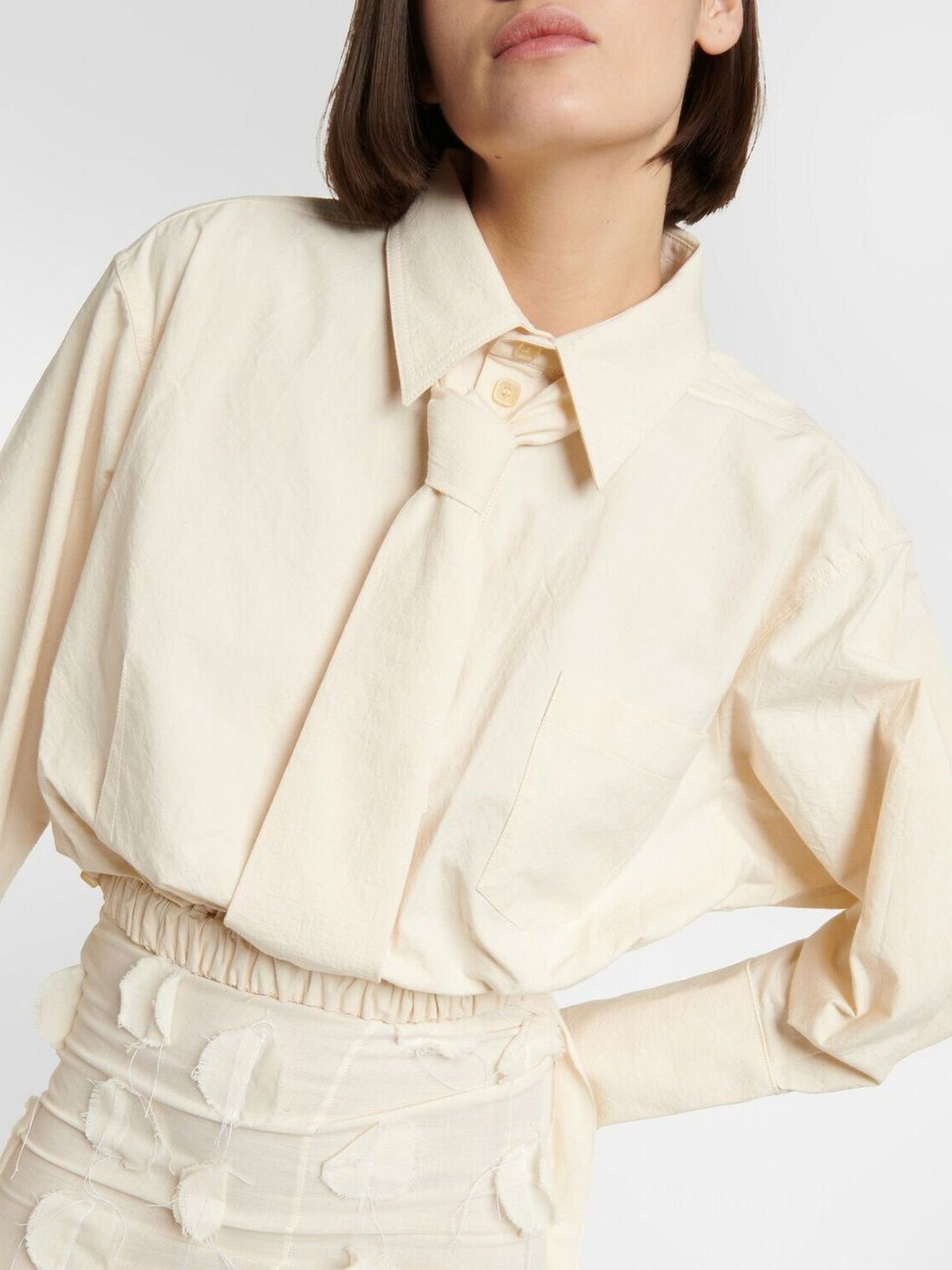 OFF-WHITE LA CHEMISE CRAVATE