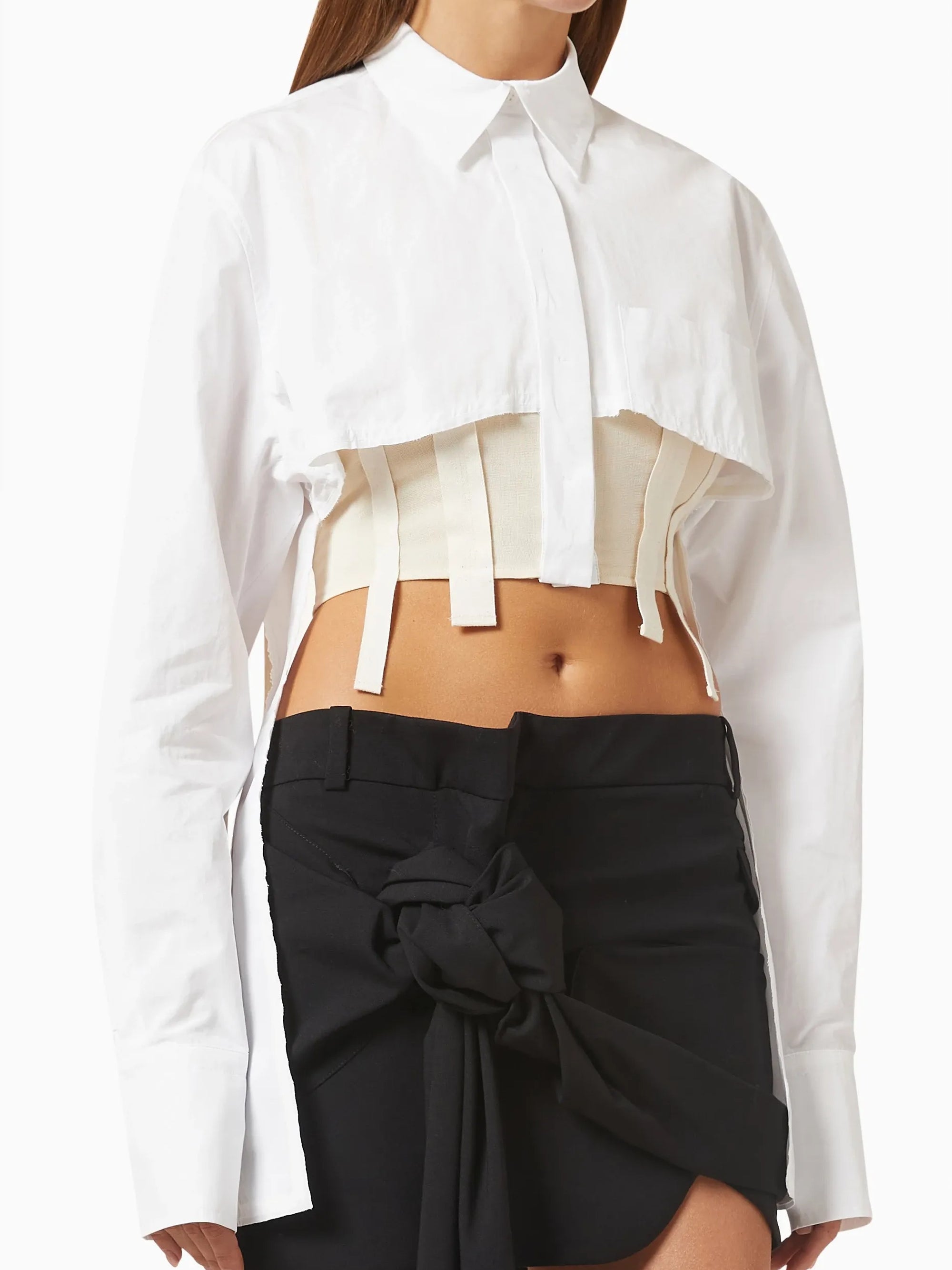 Chemise corset Cinta - White
