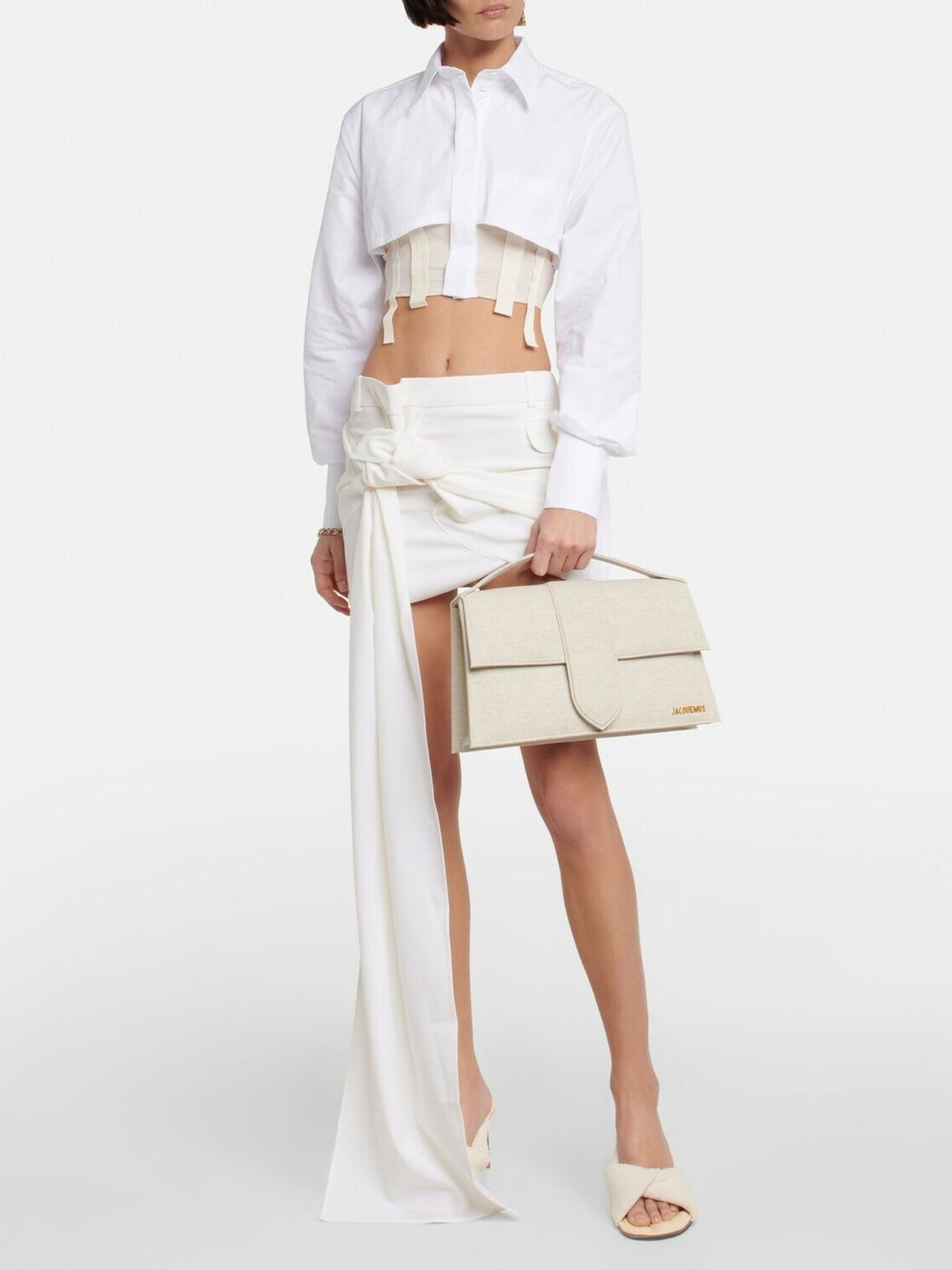 The Baccala Skirt - White