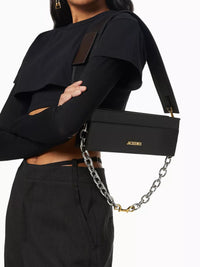 Sac à bandoulière Ciuciu en cuir - Black