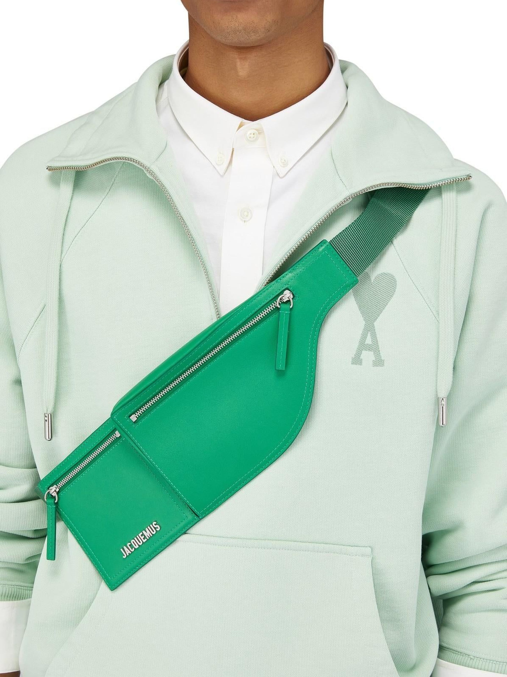 The Carrée Belt Bag - Green
