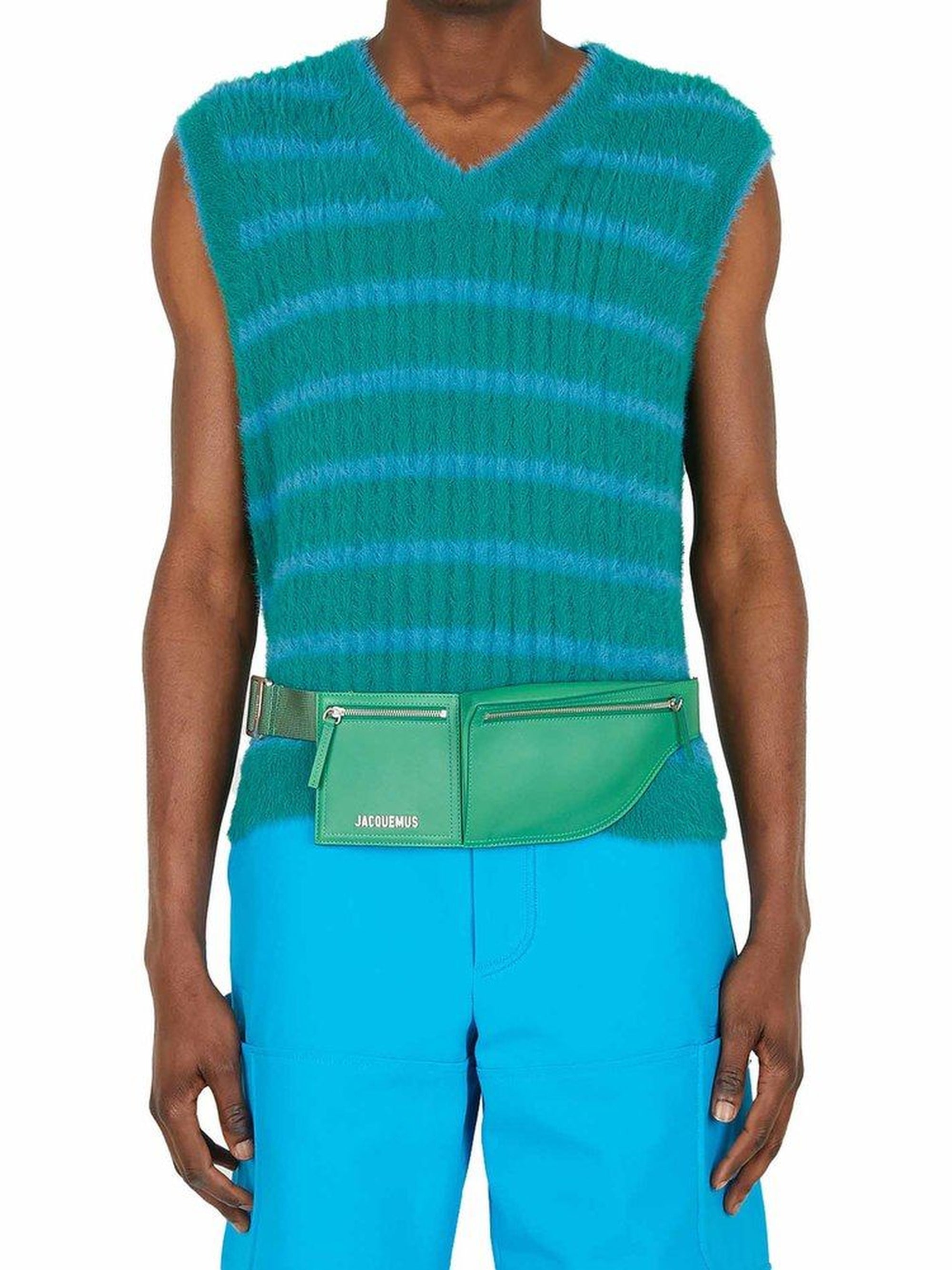 The Carrée Belt Bag - Green