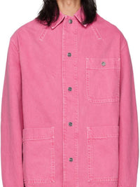 PINK/WHITE LA VESTE DE-NIMES YELO