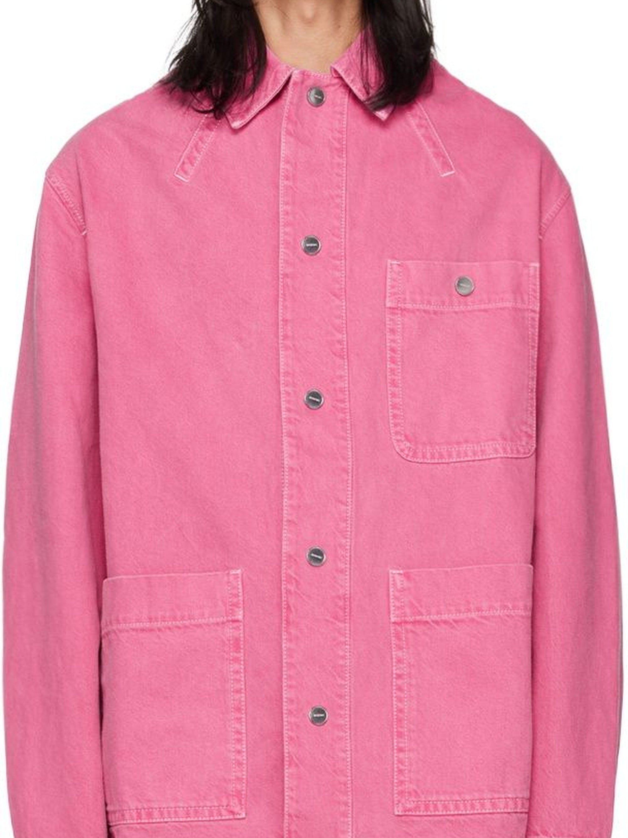 PINK/WHITE LA VESTE DE-NIMES YELO