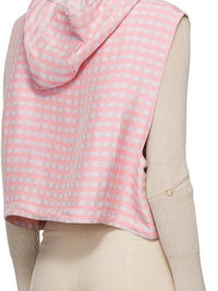 PINK CHECKS LE GILET ROSA