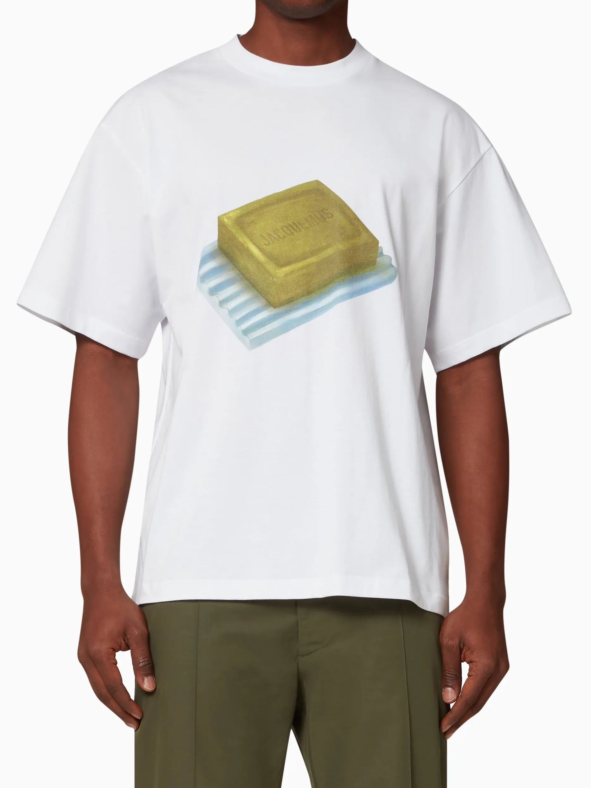 T-shirt à logo Savon - Green Soap White