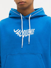 PRINT LOGO WAVE BLUE LE SWEATSHIRT VAGUE