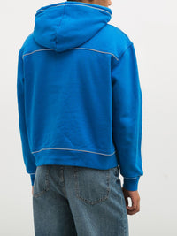 PRINT LOGO WAVE BLUE LE SWEATSHIRT VAGUE
