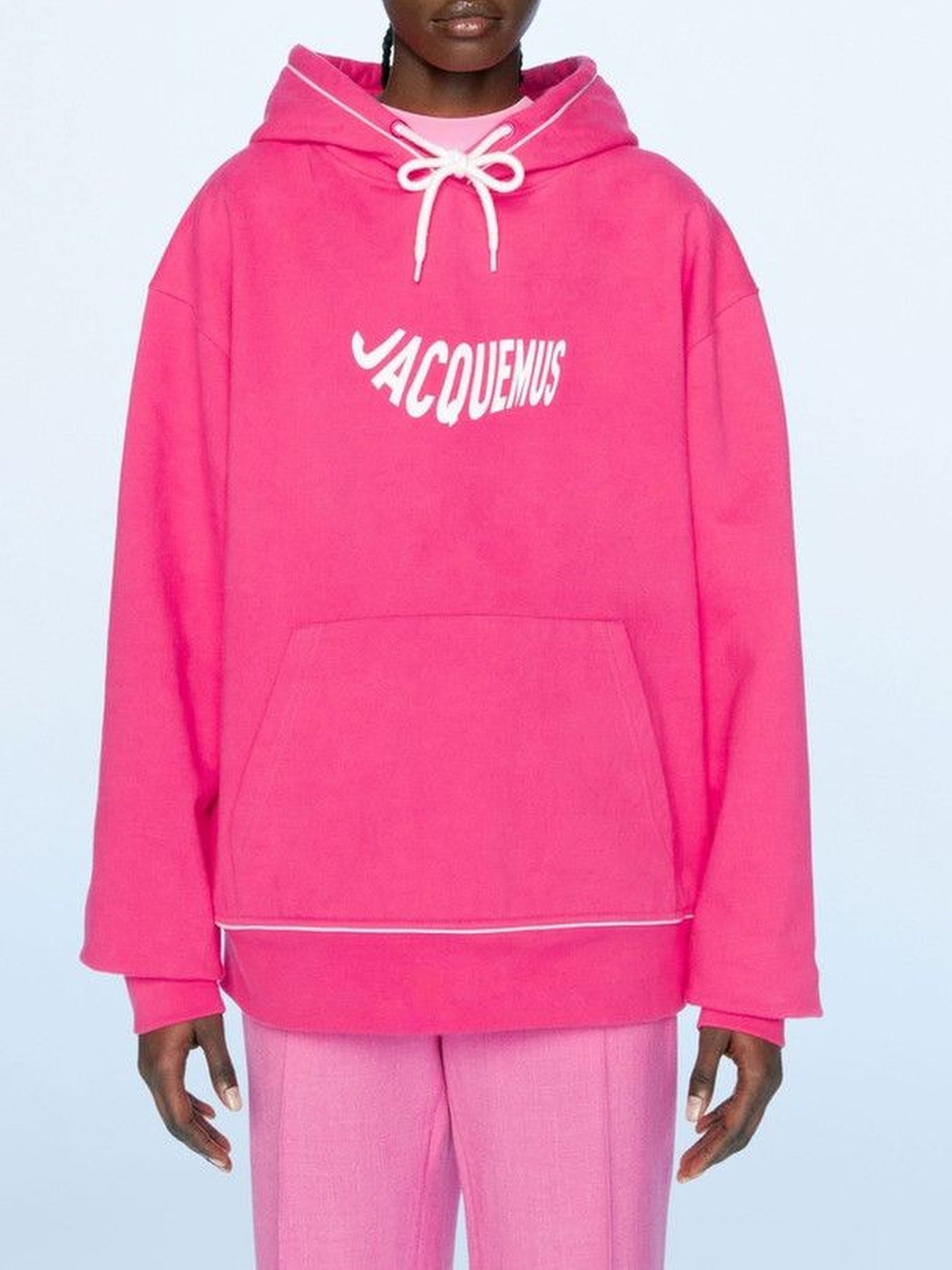 PRINT LOGO WAVE PINK LE SWEATSHIRT VAGUE