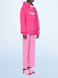 PRINT LOGO WAVE PINK LE SWEATSHIRT VAGUE