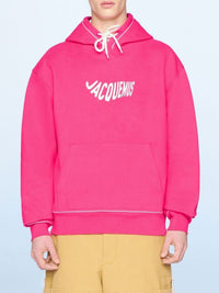 PRINT LOGO WAVE PINK LE SWEATSHIRT VAGUE