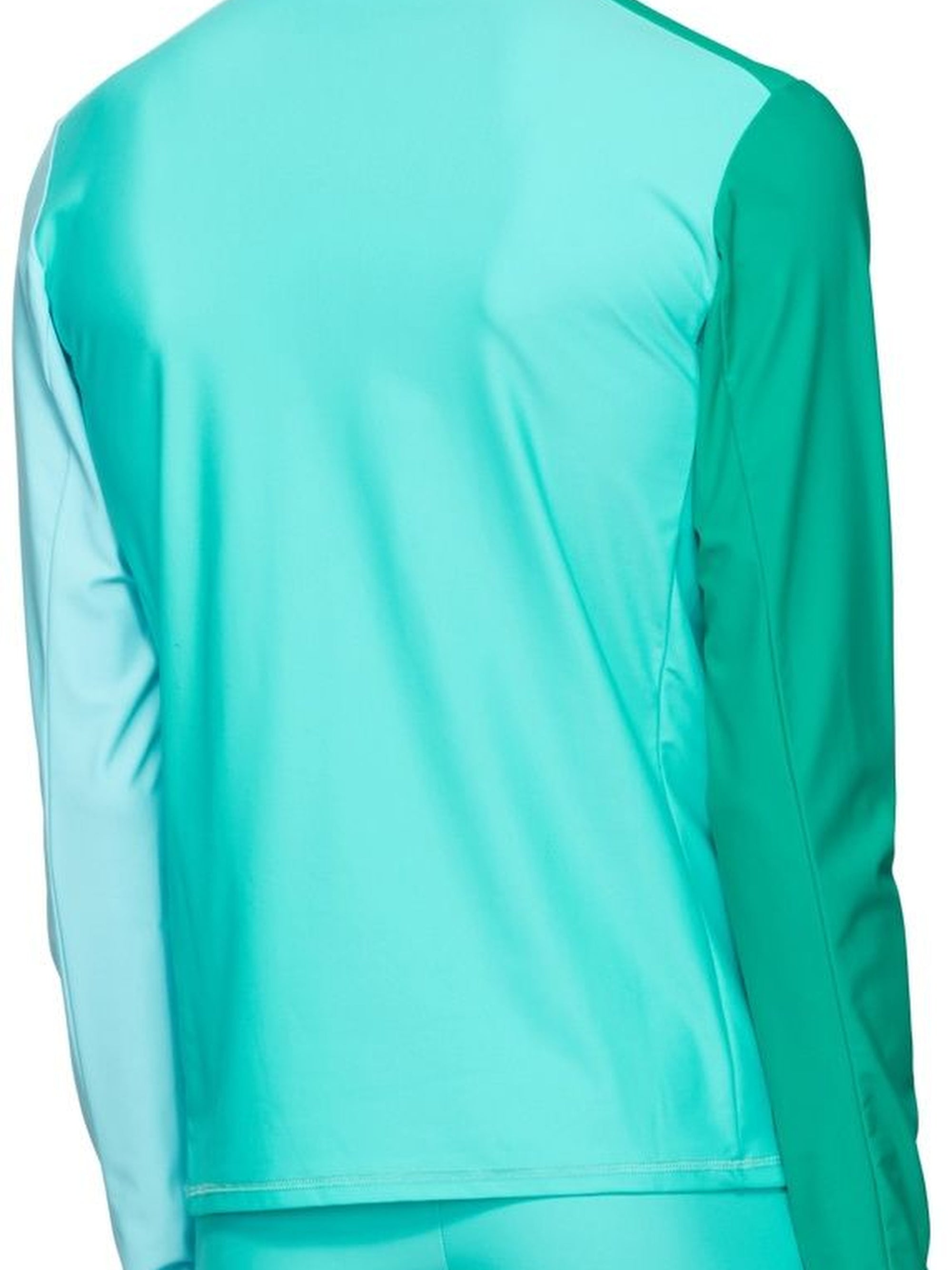 T-shirt cycliste manches longues tricolore - Multi Blue