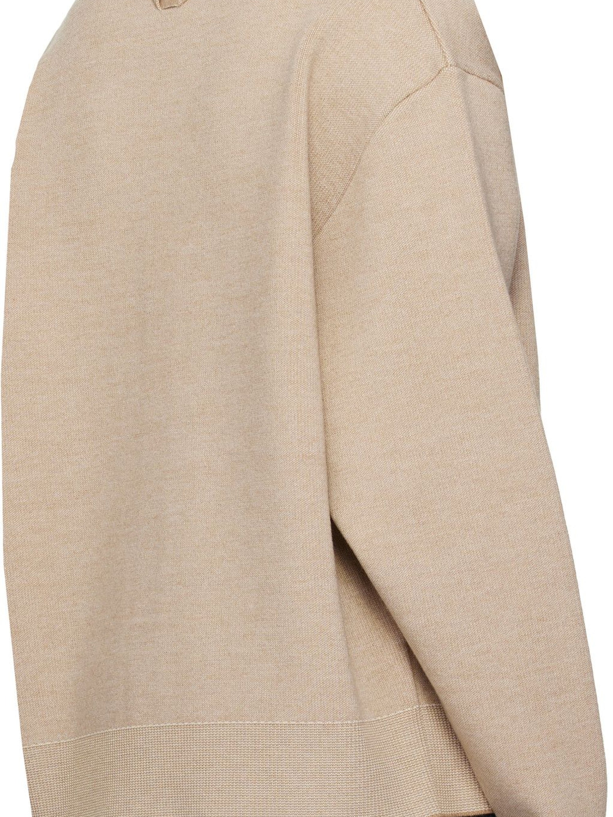 Cardigan Limone bicolore - Beige