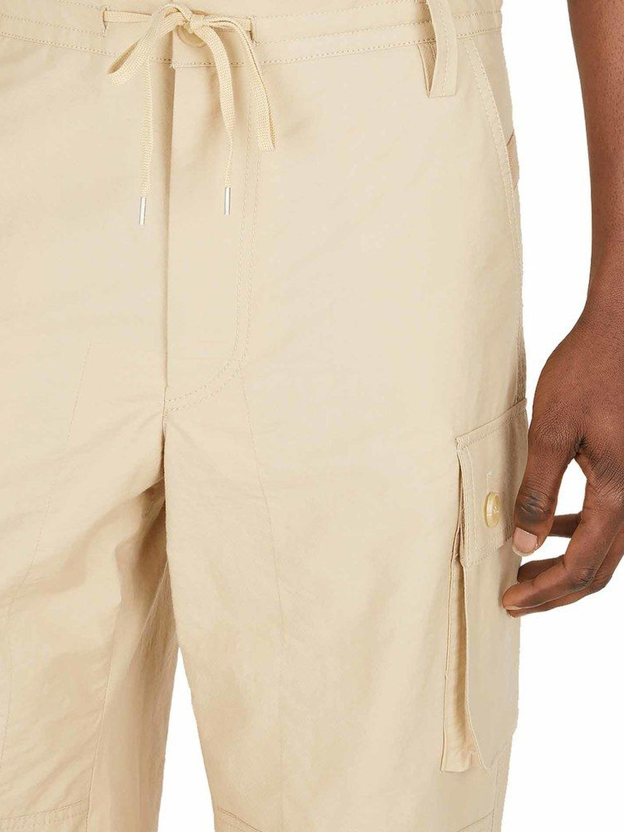Pantalon cargo Giardino - Beige Squares