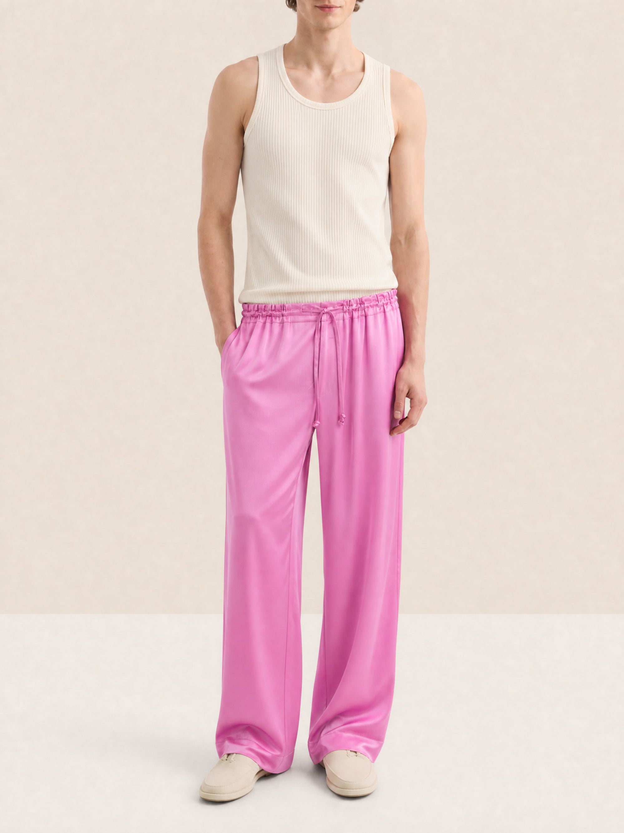 PINK LE BAS DE PYJAMA