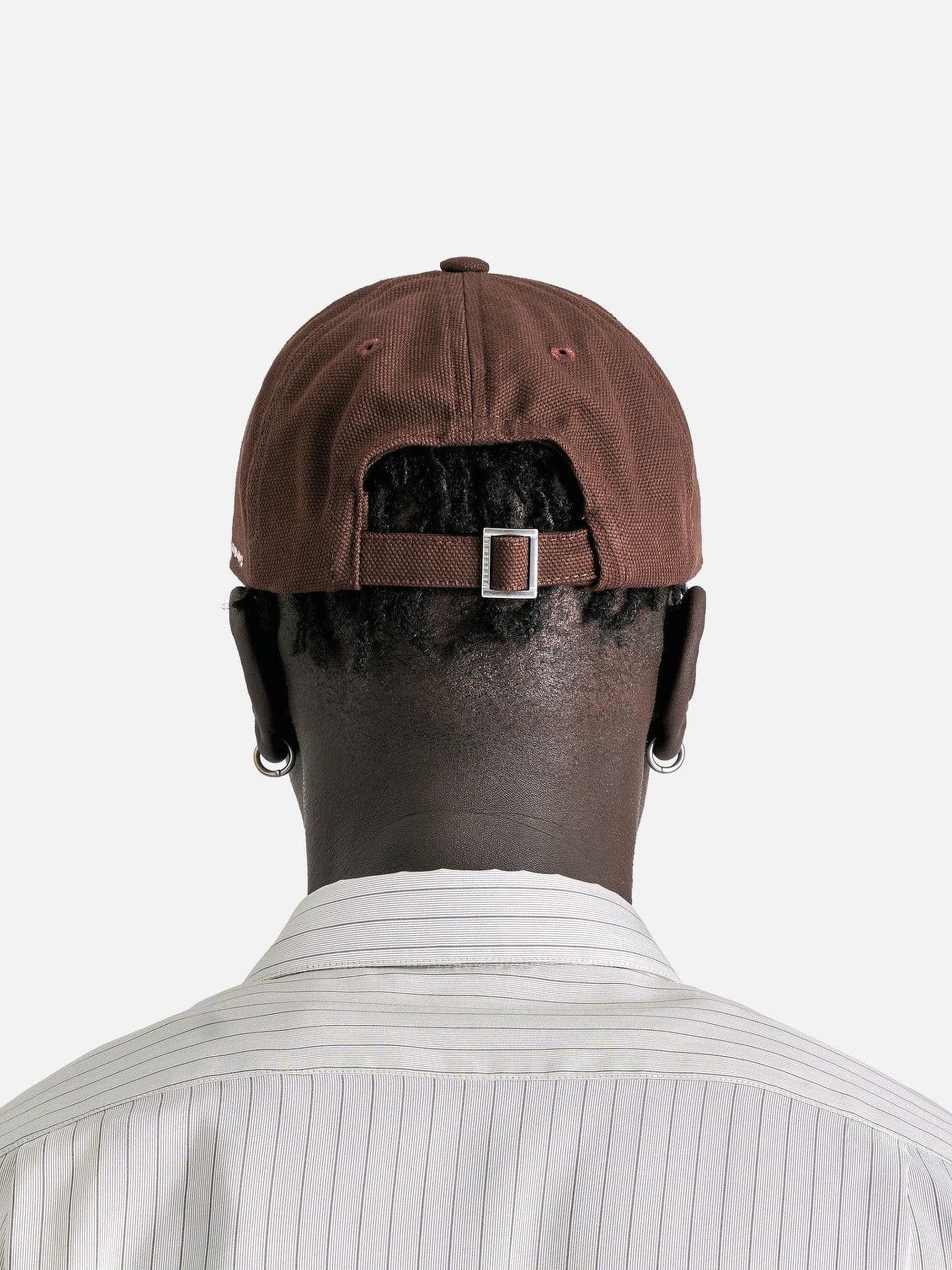 Casquette à logo brodé - Terracotta