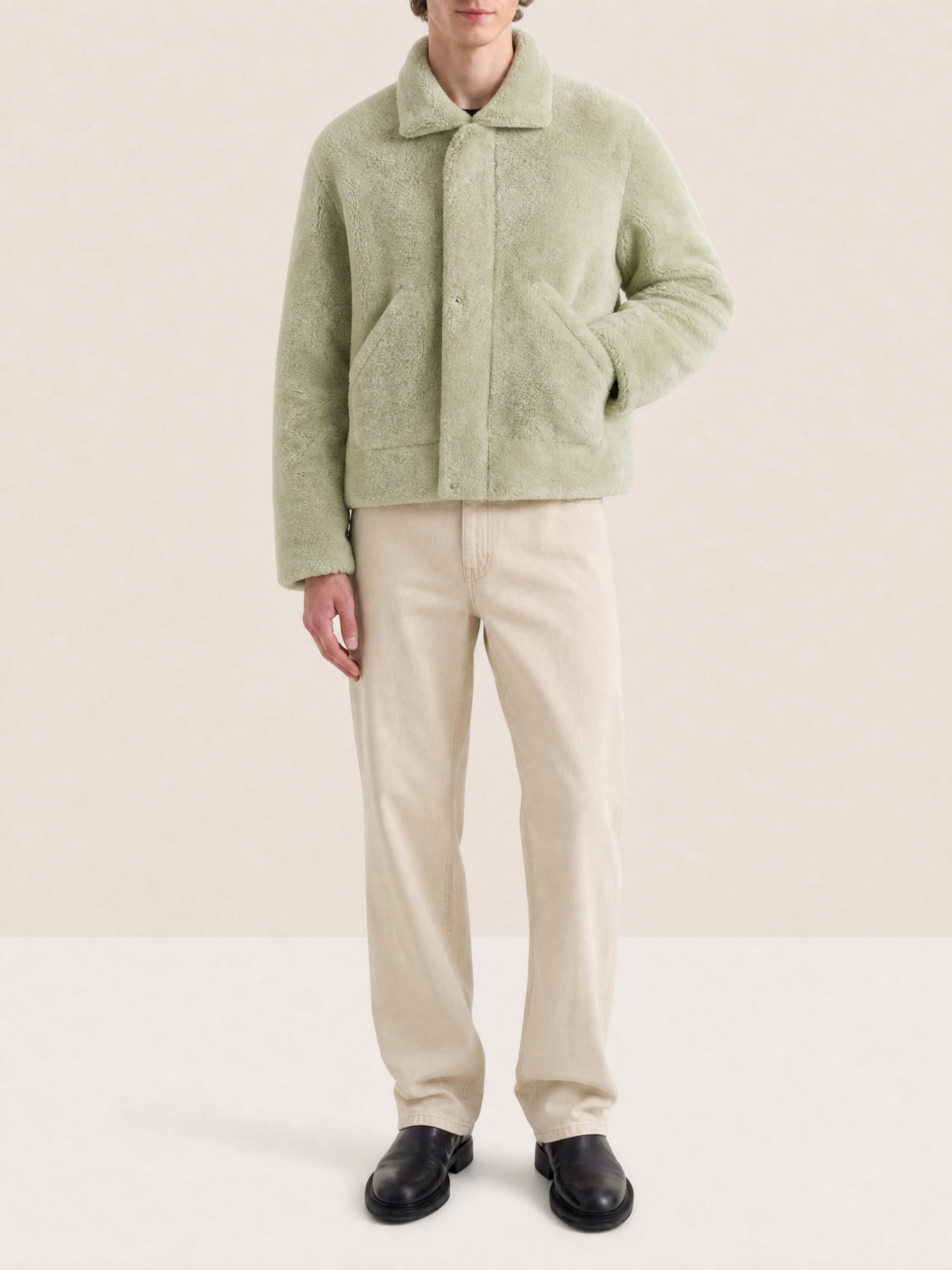 LIGHT GREEN LE MANTEAU PASTRE