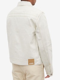 Veste De-Nimes en denim - Off White & Light Beige