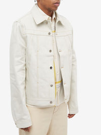 Veste De-Nimes en denim - Off White & Light Beige