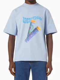 T-shirt Paisley - Sorbet Blue