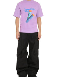 T-shirt Paisley - Sorbet Lilac