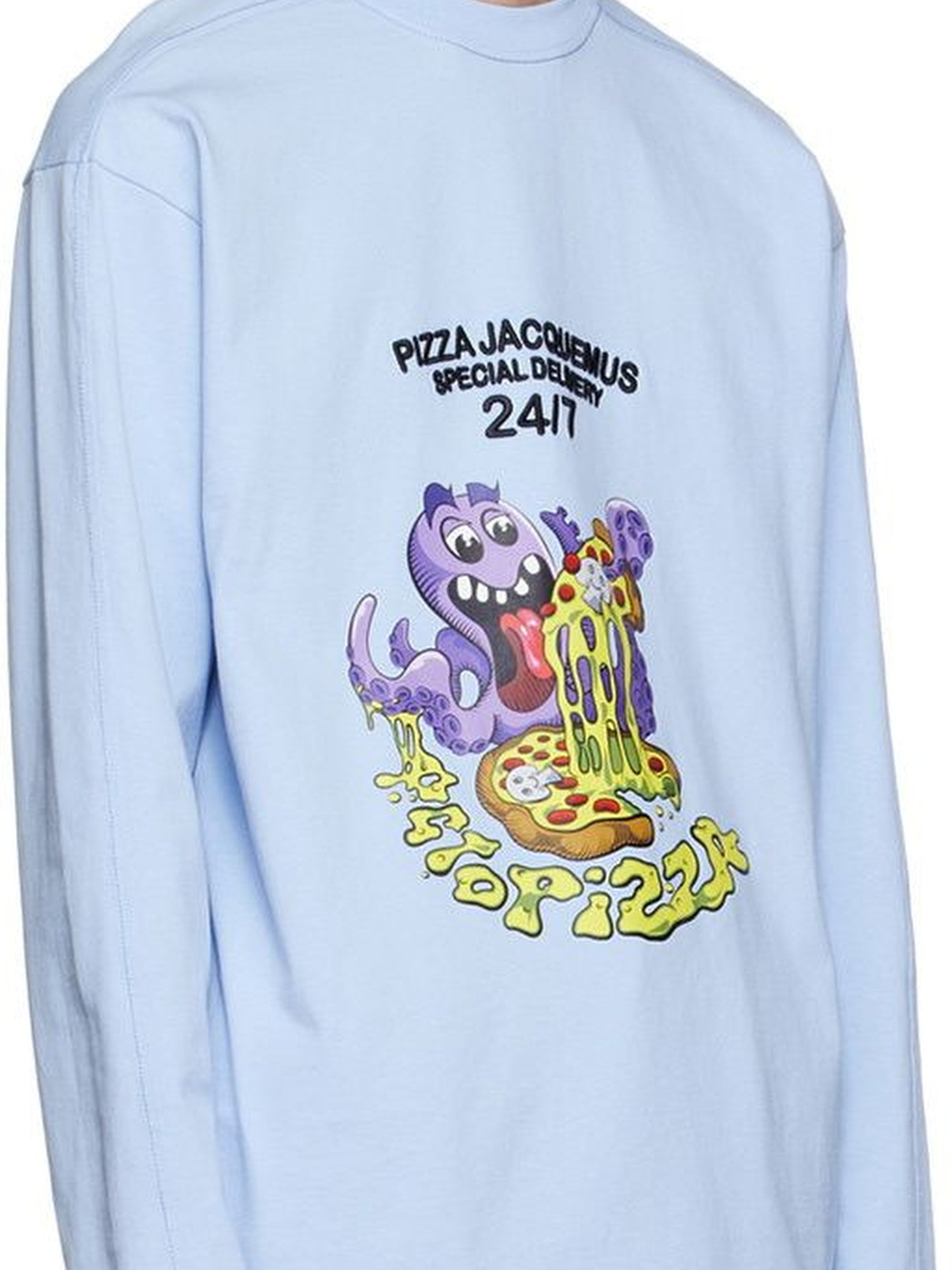 T-shirt Octopizza - Octopizza Blue