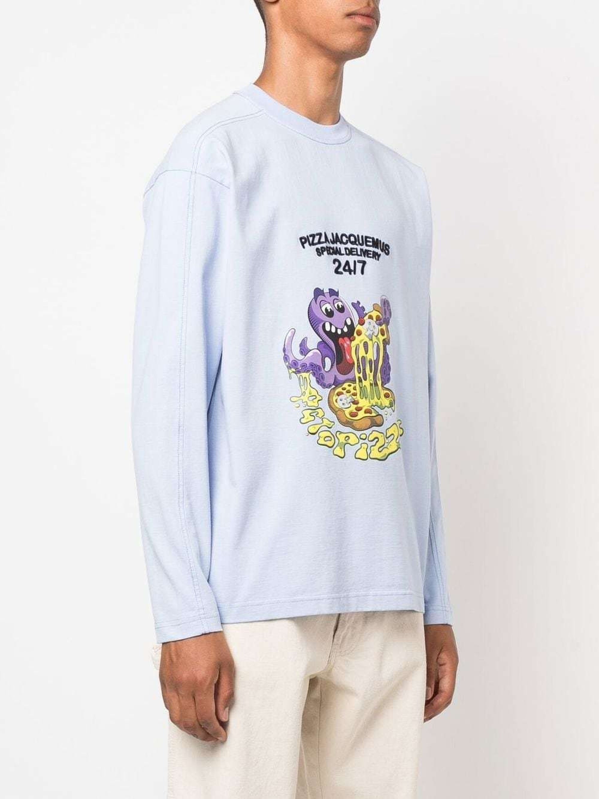 T-shirt Octopizza - Octopizza Blue