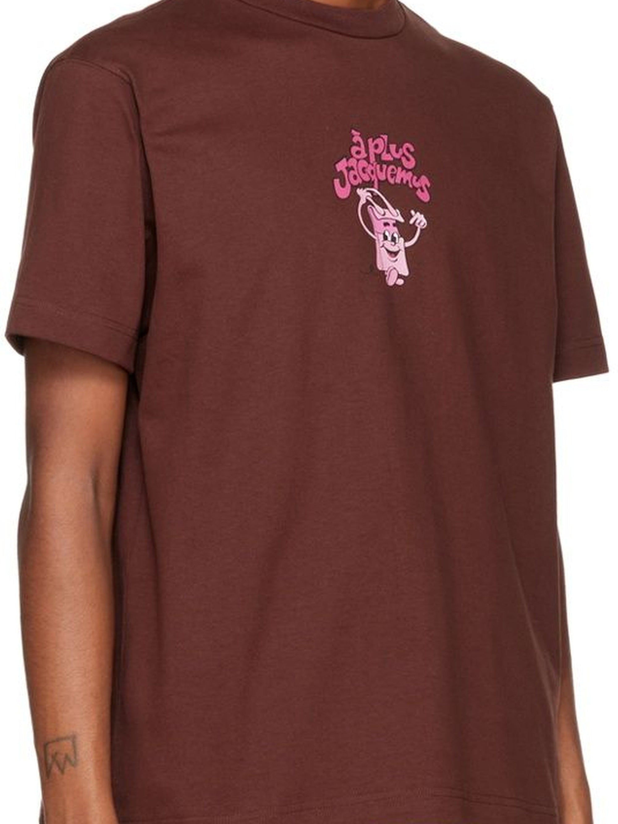 PRINT CHIQUITO DK BROWN LE TSHIRT A PLUS JACQUEMU