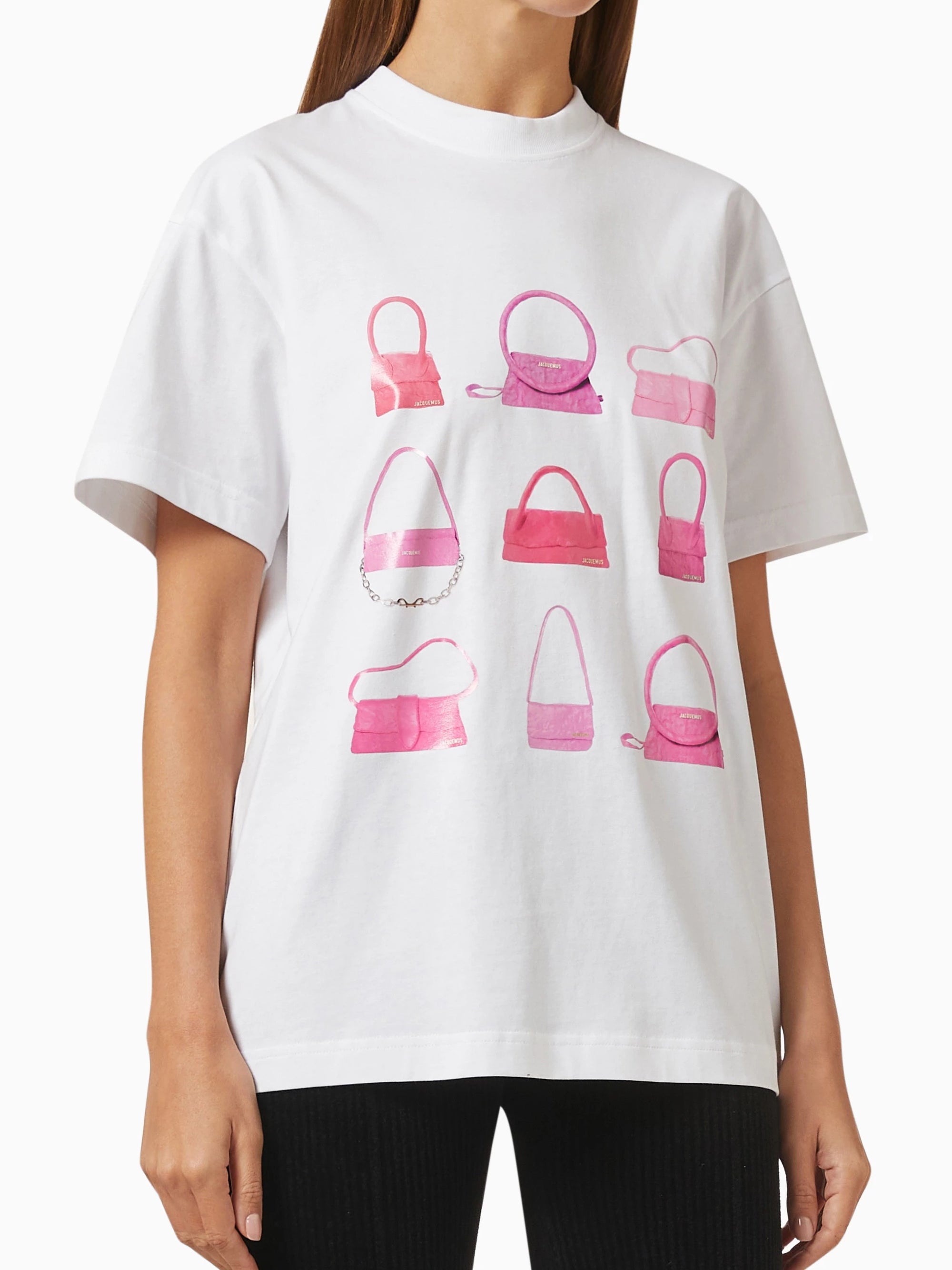 T-shirt Sacs imprimé - White