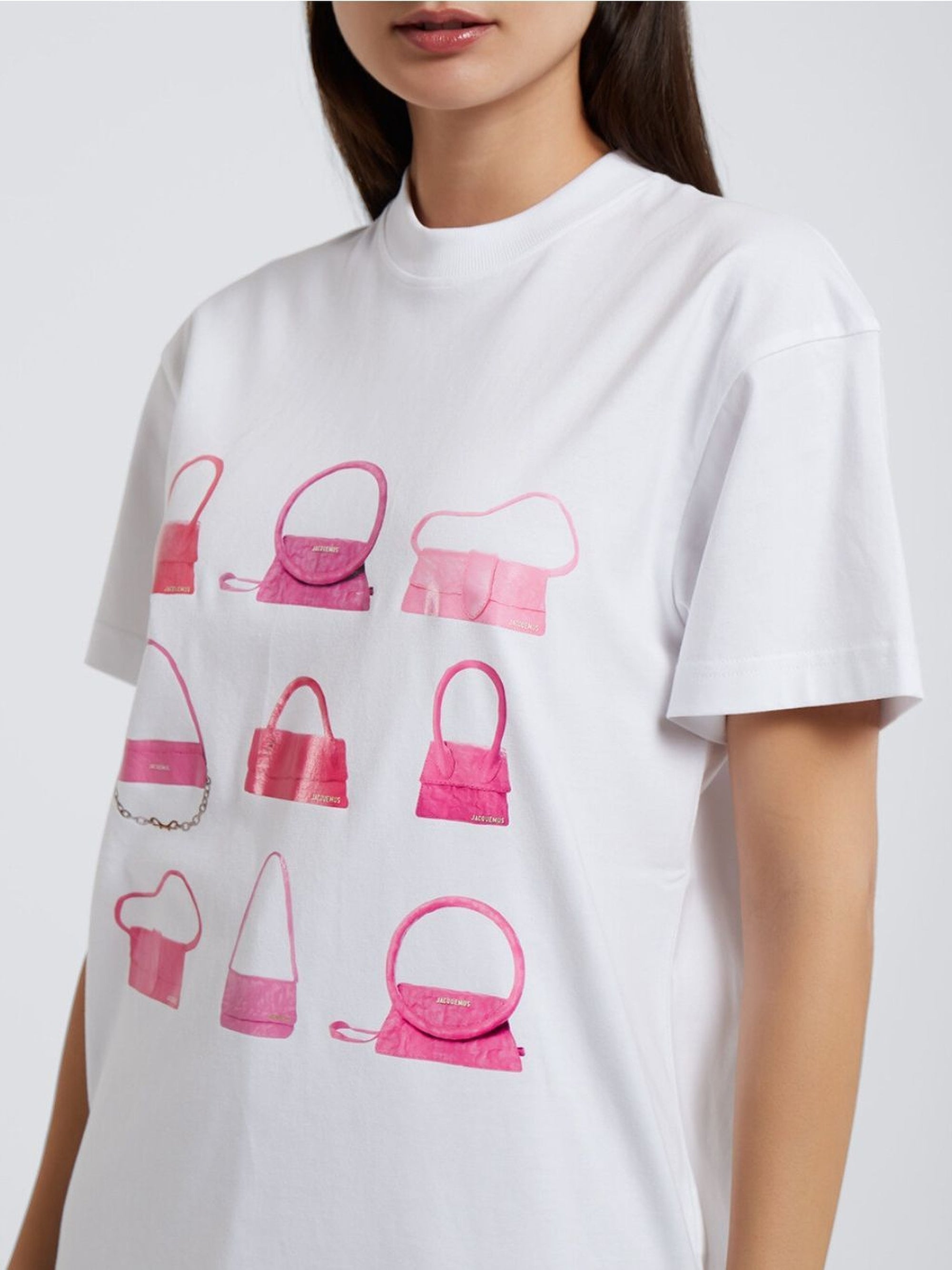 T-shirt Sacs imprimé - White