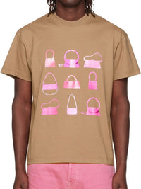 T-shirt Sacs imprimé - Brown