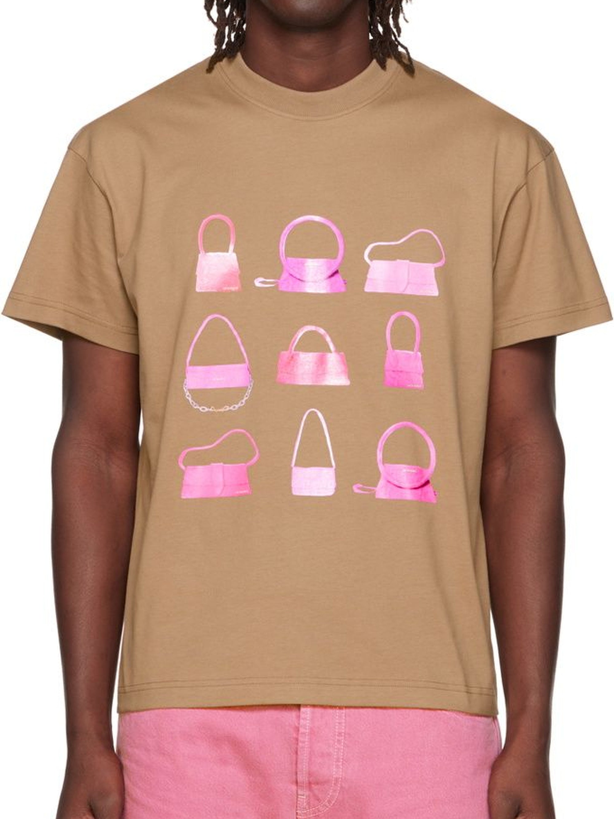 T-shirt Sacs imprimé - Brown
