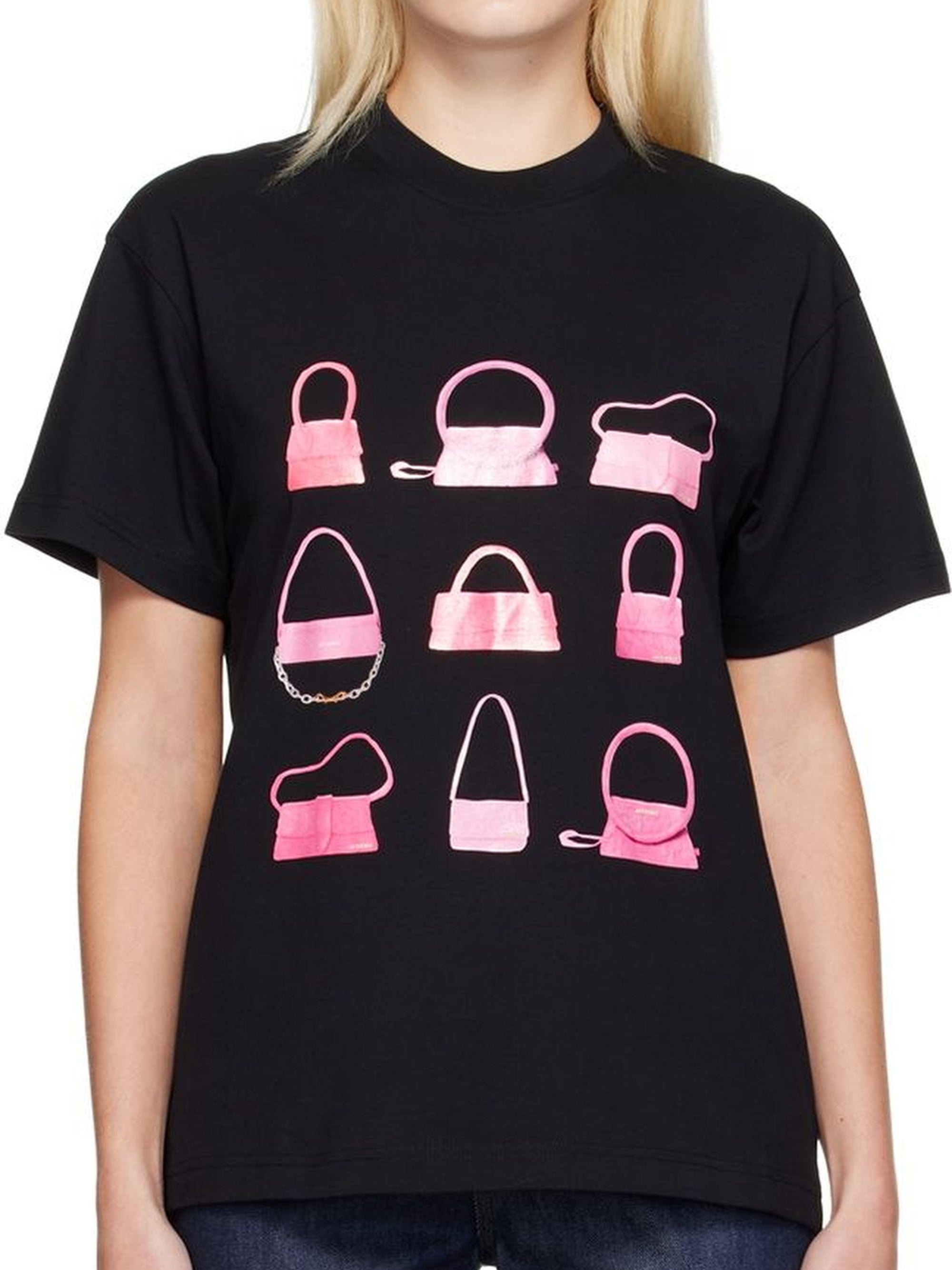 T-shirt Sacs imprimé - Black