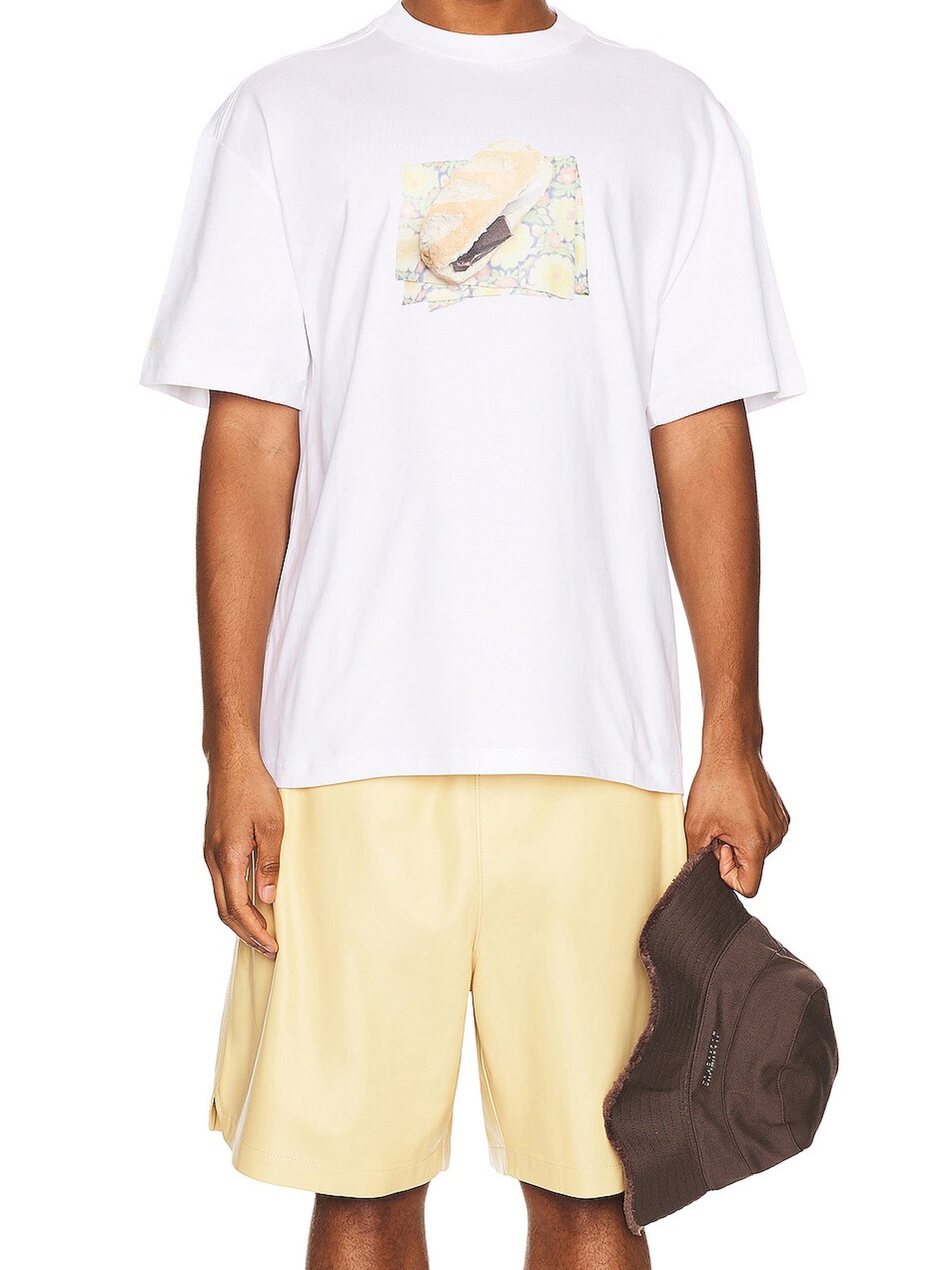 T-shirt Pain Au Lait - Sandwich White