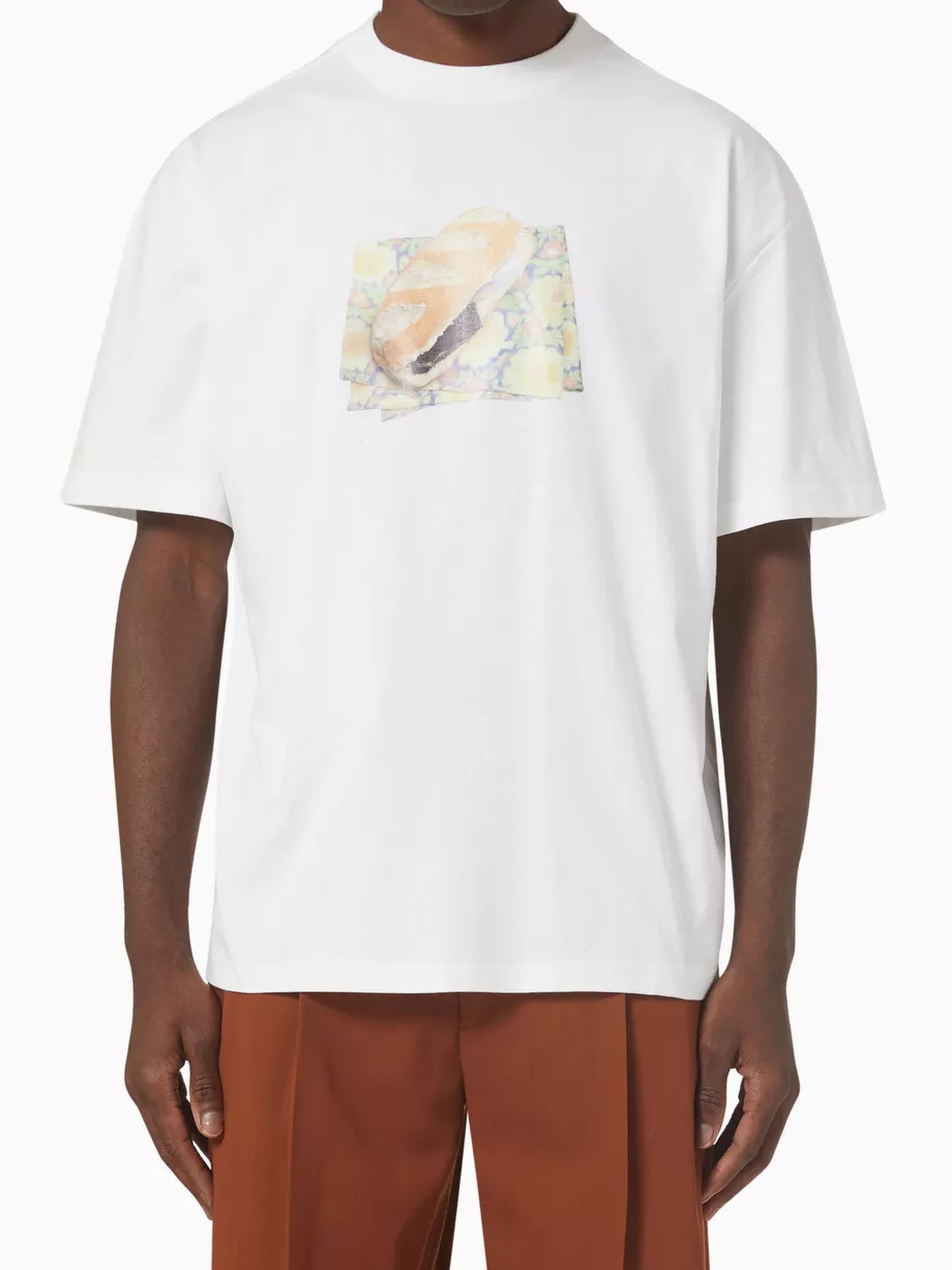 T-shirt Pain Au Lait - Sandwich White
