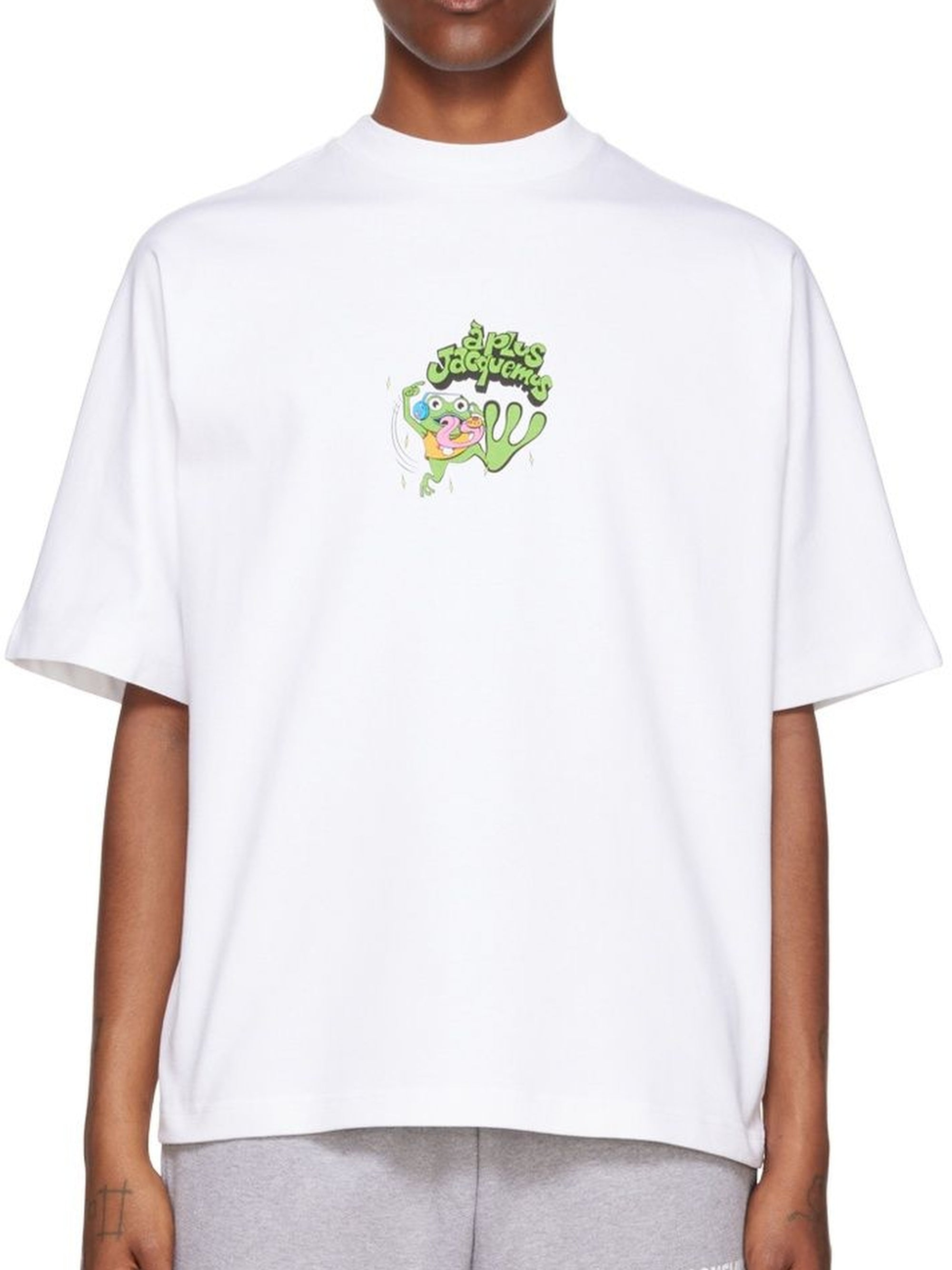 T-shirt Grenouille - Frog Light Blue