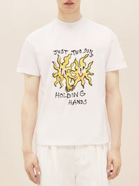 T-shirt à logo Jacquemus x Pepo Moreno - Jus Two Suns White