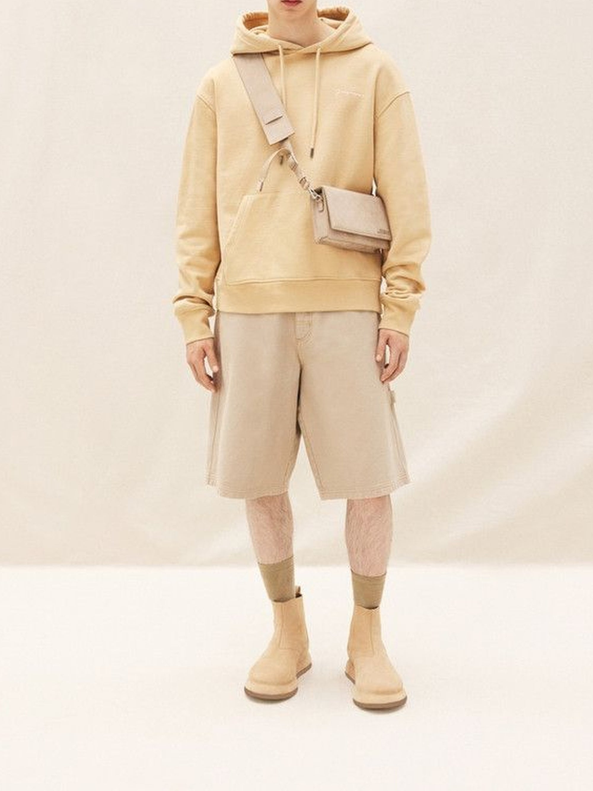 Sweatshirt brodé - Dark Beige