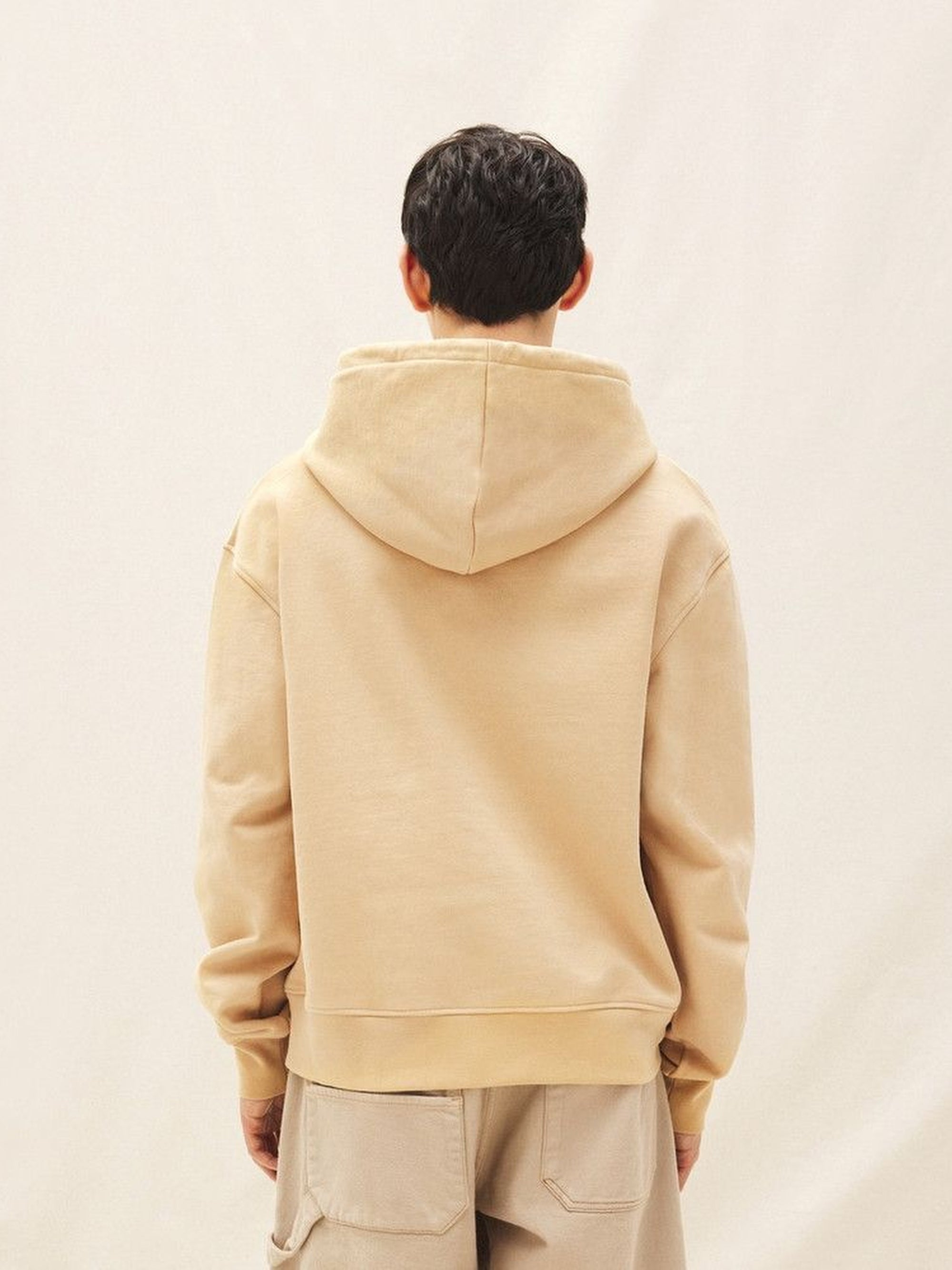 Sweatshirt brodé - Dark Beige