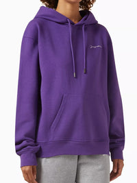Sweatshirt brodé - Dark Purple