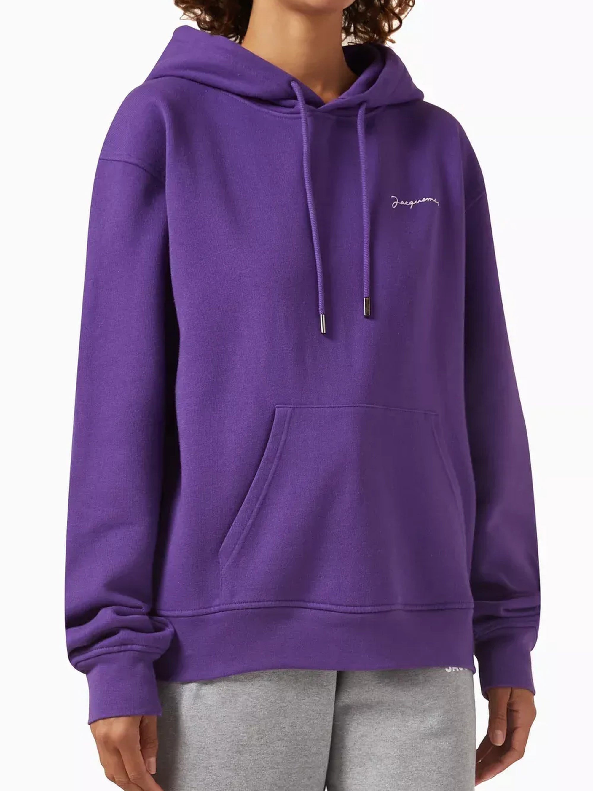 Sweatshirt brodé - Dark Purple